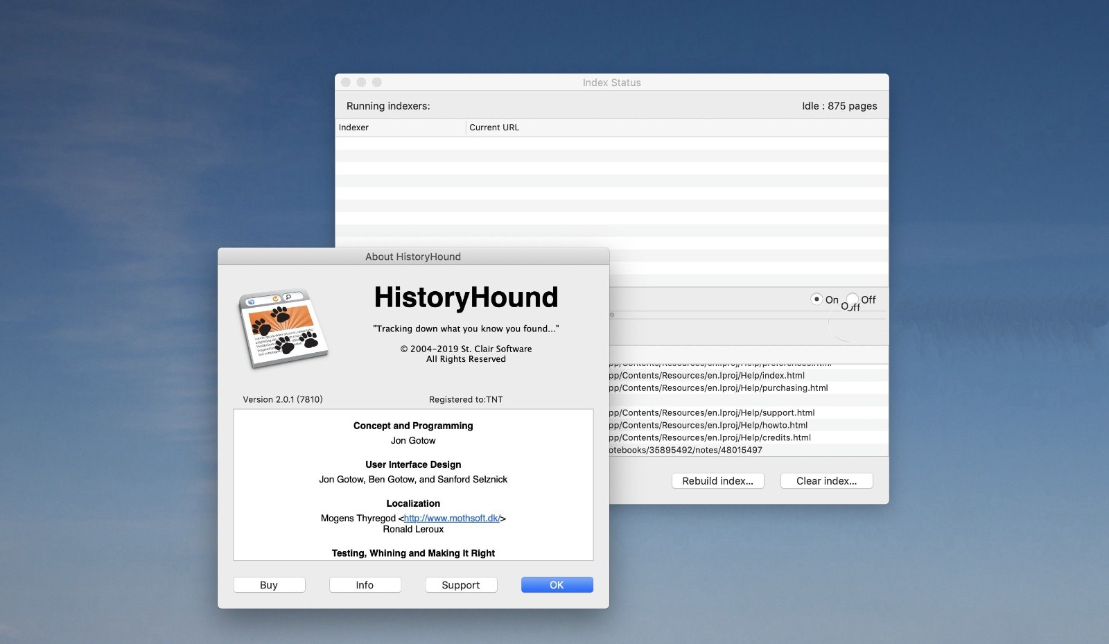 HistoryHound for Mac电脑版 HistoryHound for Mac电脑版
