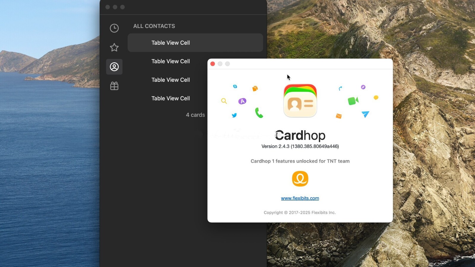 Cardhop for Mac���԰�(ͨѶ¼��������)