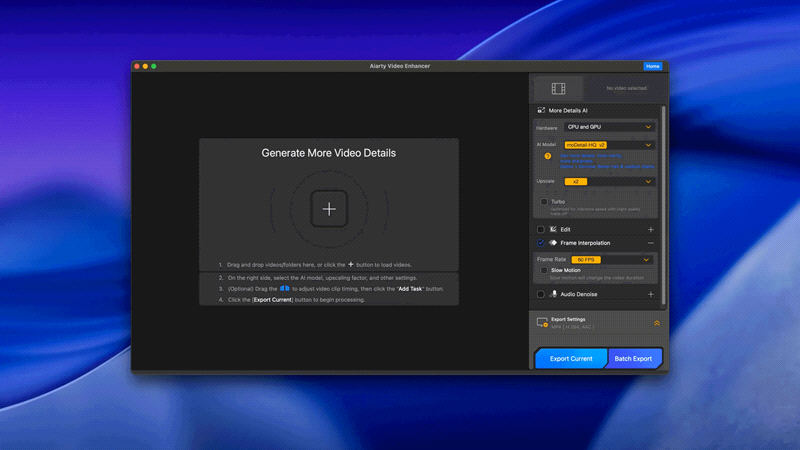 Aiarty Video Enhancer for Mac��Ѱ�