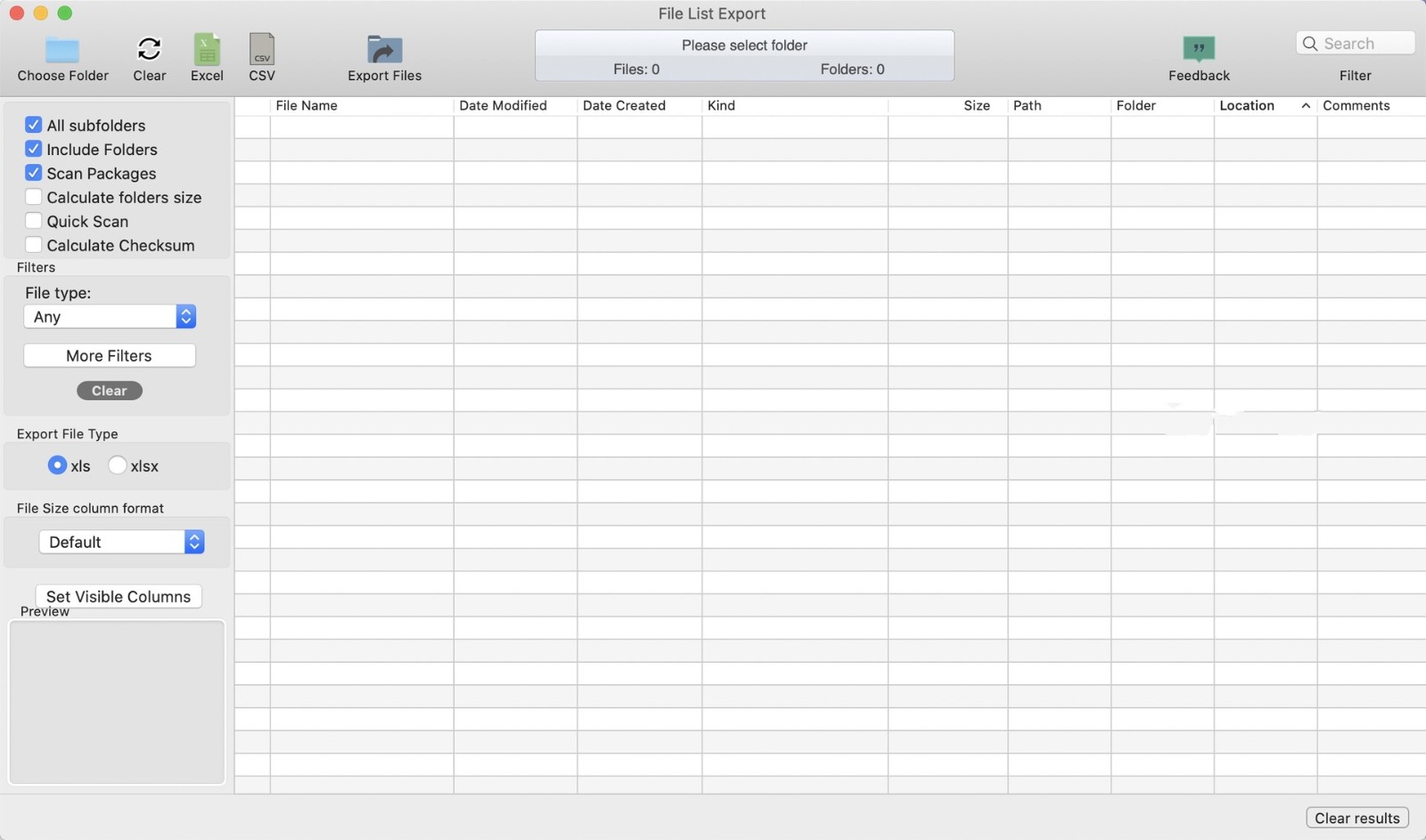 File list Export Mac���԰�