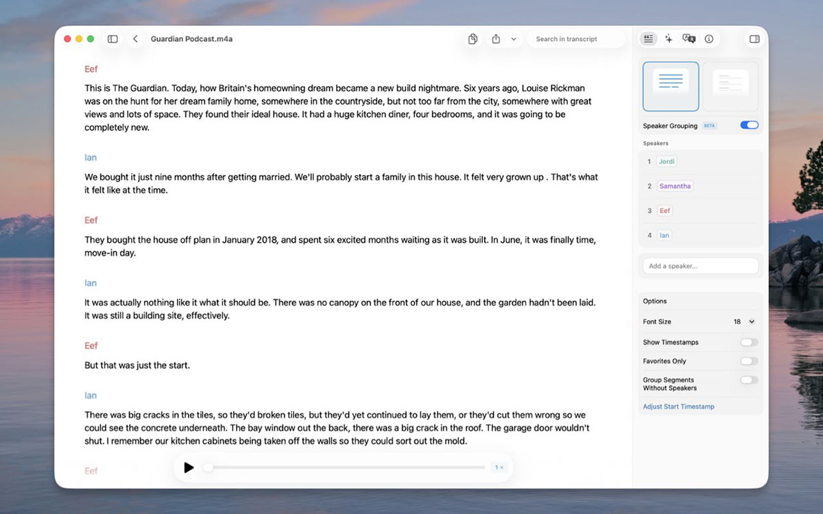 Whisper Transcription for Mac���԰�