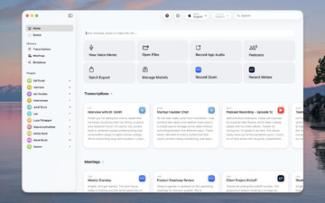 Whisper Transcription for Mac电脑版 Whisper Transcription for Mac电脑版