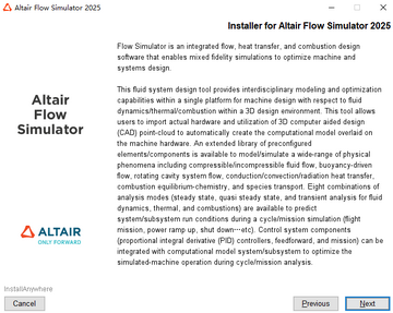 Altair Flow Simulator 2025正式版 Altair Flow Simulator 2025正式版