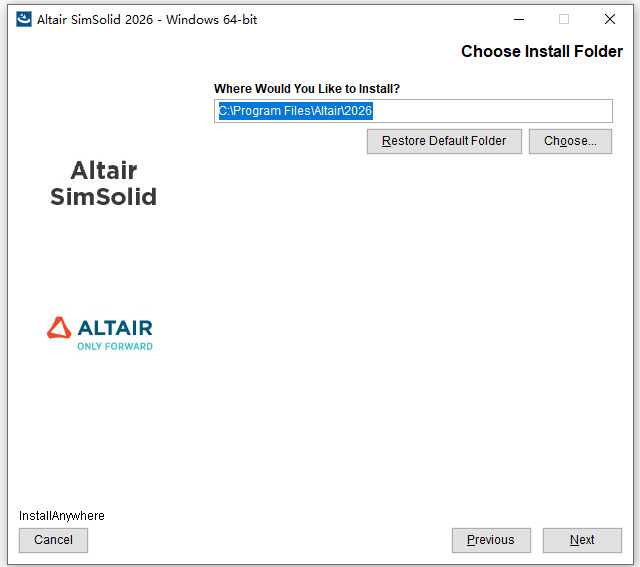 Altair SimSolid 2026����������