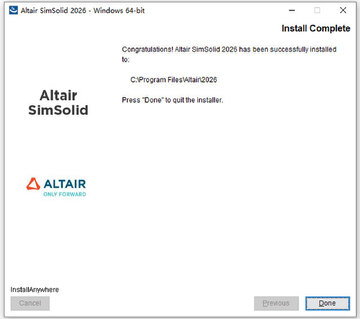 Altair SimSolid 2026中文完整版 Altair SimSolid 2026中文完整版