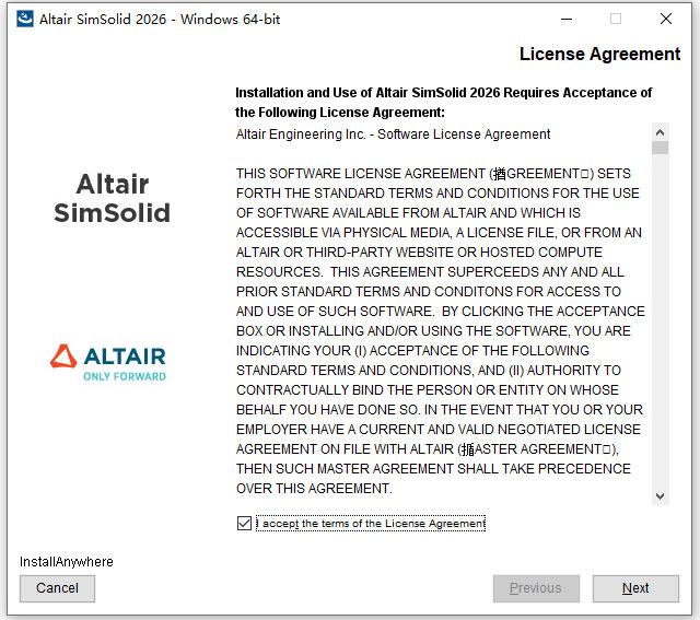 Altair SimSolid 2026����������