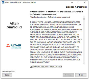 Altair SimSolid 2026中文完整版 Altair SimSolid 2026中文完整版