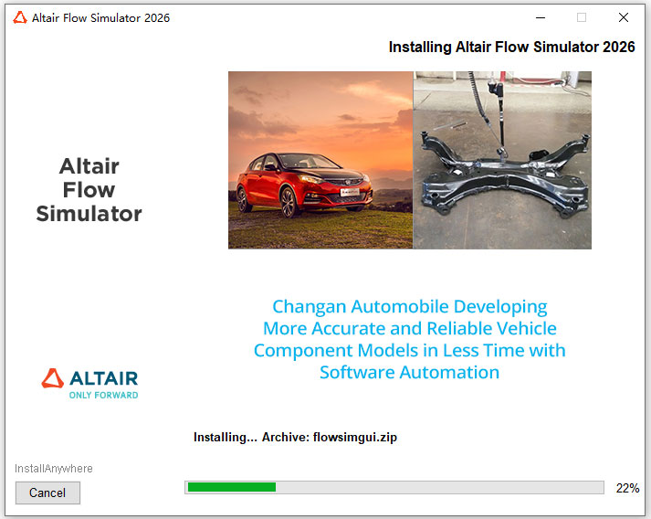 Altair Flow Simulator 2026���ļ�����������ͼ0