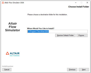 Altair Flow Simulator 2026中文激活版 Altair Flow Simulator 2026中文激活版