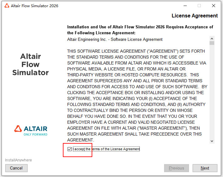 Altair Flow Simulator 2026���ļ����