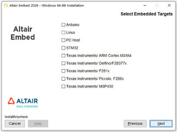 altair embed 2026嵌入式系统开发软件 altair embed 2026嵌入式系统开发软件