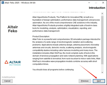 Altair FEKO 2025电磁仿真软件 Altair FEKO 2025电磁仿真软件