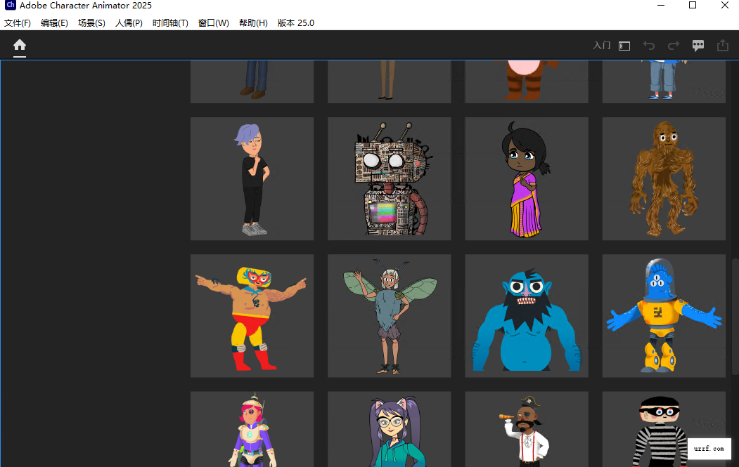 Adobe Character Animator 2025中文直装版截图2