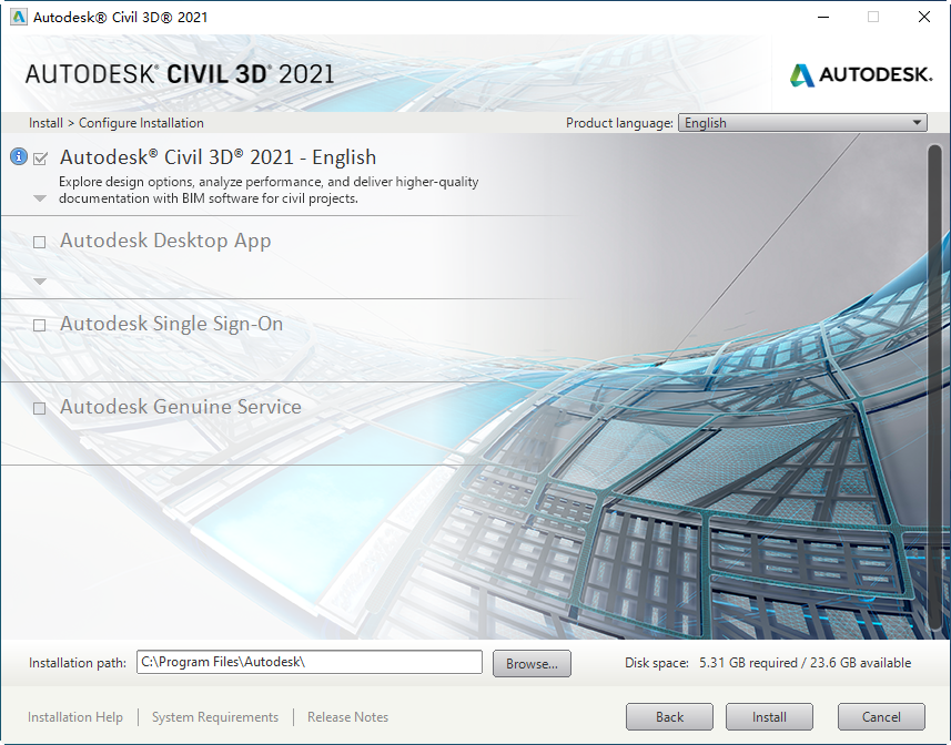 Autodesk Civil 3D 2021中文完整版 Autodesk Civil 3D 2021中文完整版