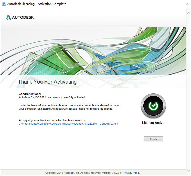 Autodesk Civil 3D 2021中文完整版 Autodesk Civil 3D 2021中文完整版