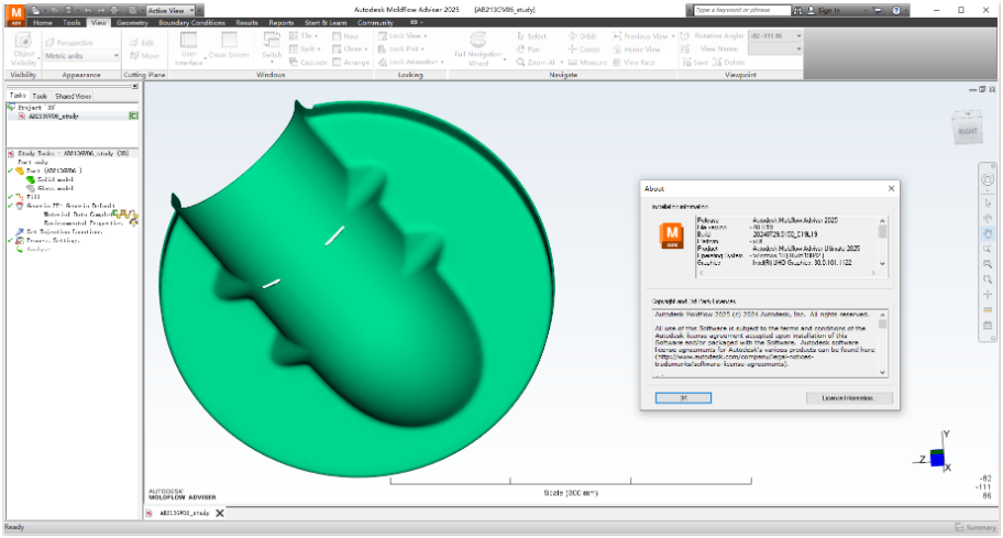 Autodesk Moldflow Adviser 2025破解版截图2