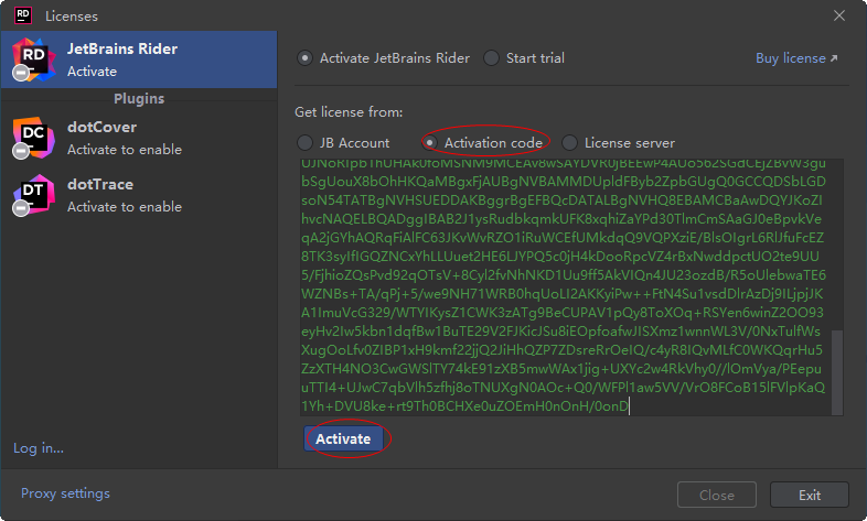 JetBrains Rider 2022.1.1 ���ļ����
