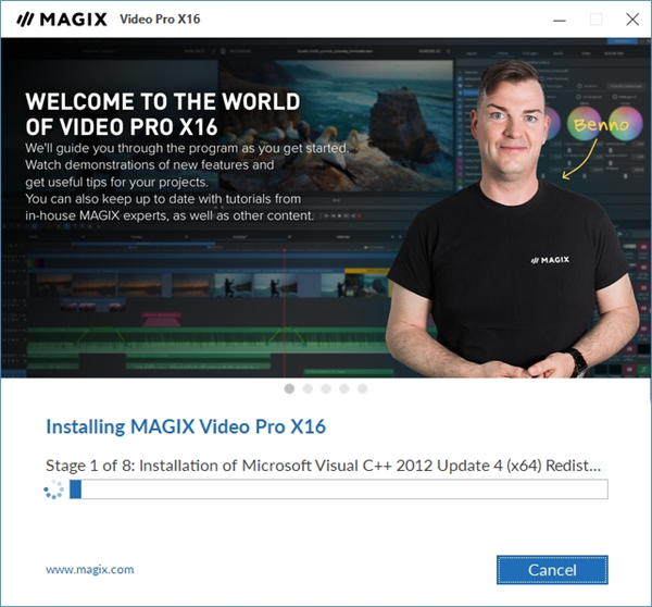 MAGIX Video Pro X16���ü����