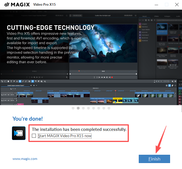 MAGIX Video Pro X15正式版免费版 MAGIX Video Pro X15正式版免费版