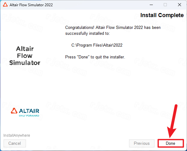 Altair Flow Simulator