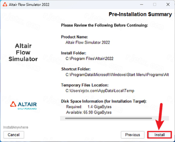 Altair Flow Simulator