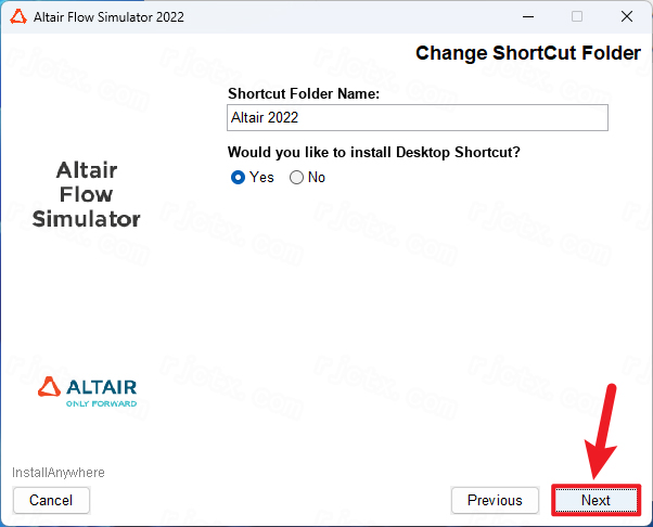 Altair Flow Simulator