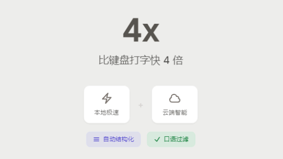 闪电说(AI语音输入法) for Mac截图2