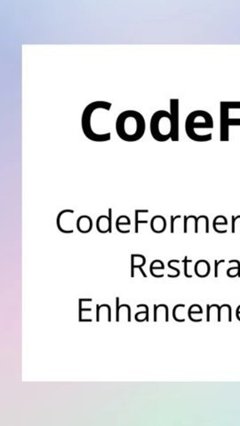 CodyFormer免费版最新版2026v1.9截图3