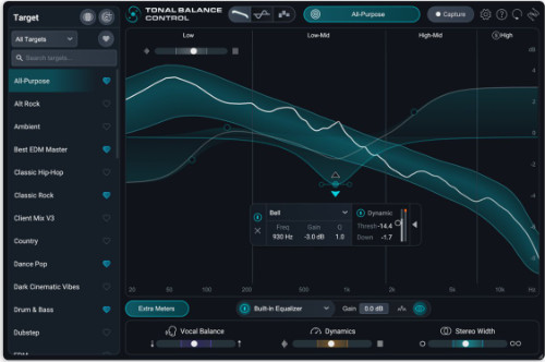 iZotope Tonal Balance Control 3(音调平衡控制插件)截图1