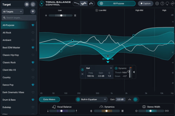 iZotope Tonal Balance Control 3(音调平衡控制插件)截图0