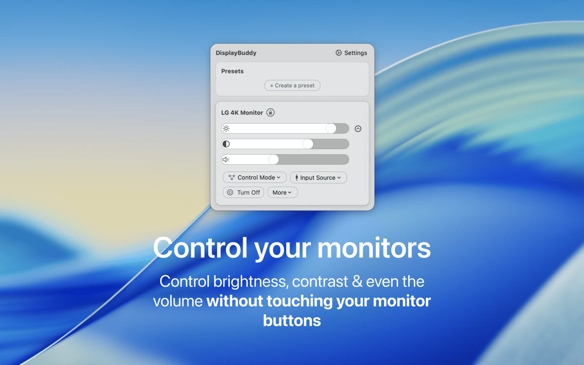 DisplayBuddy For Mac���԰��ͼ2