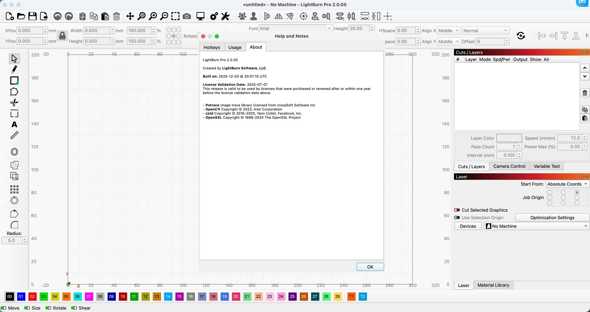 Lightburn for Mac苹果电脑版截图1