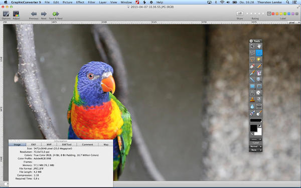 GraphicConverter for Mac电脑版截图1