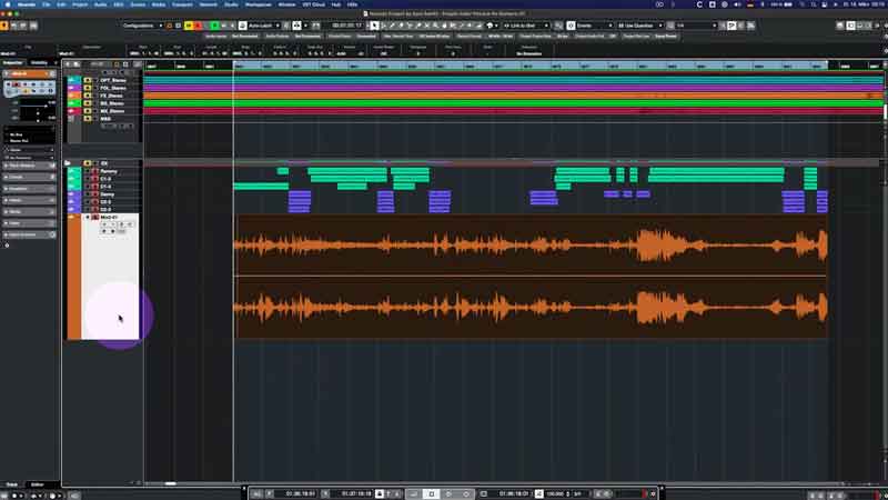 高级音频后期制作Steinberg Nuendo 15 for Mac截图0