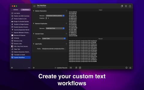 Text Workflow for mac最新版截图1
