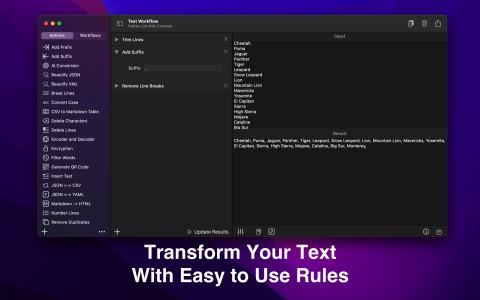 Text Workflow for mac最新版截图3