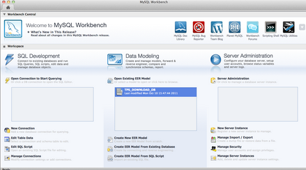 mysql workbench for Mac截图1
