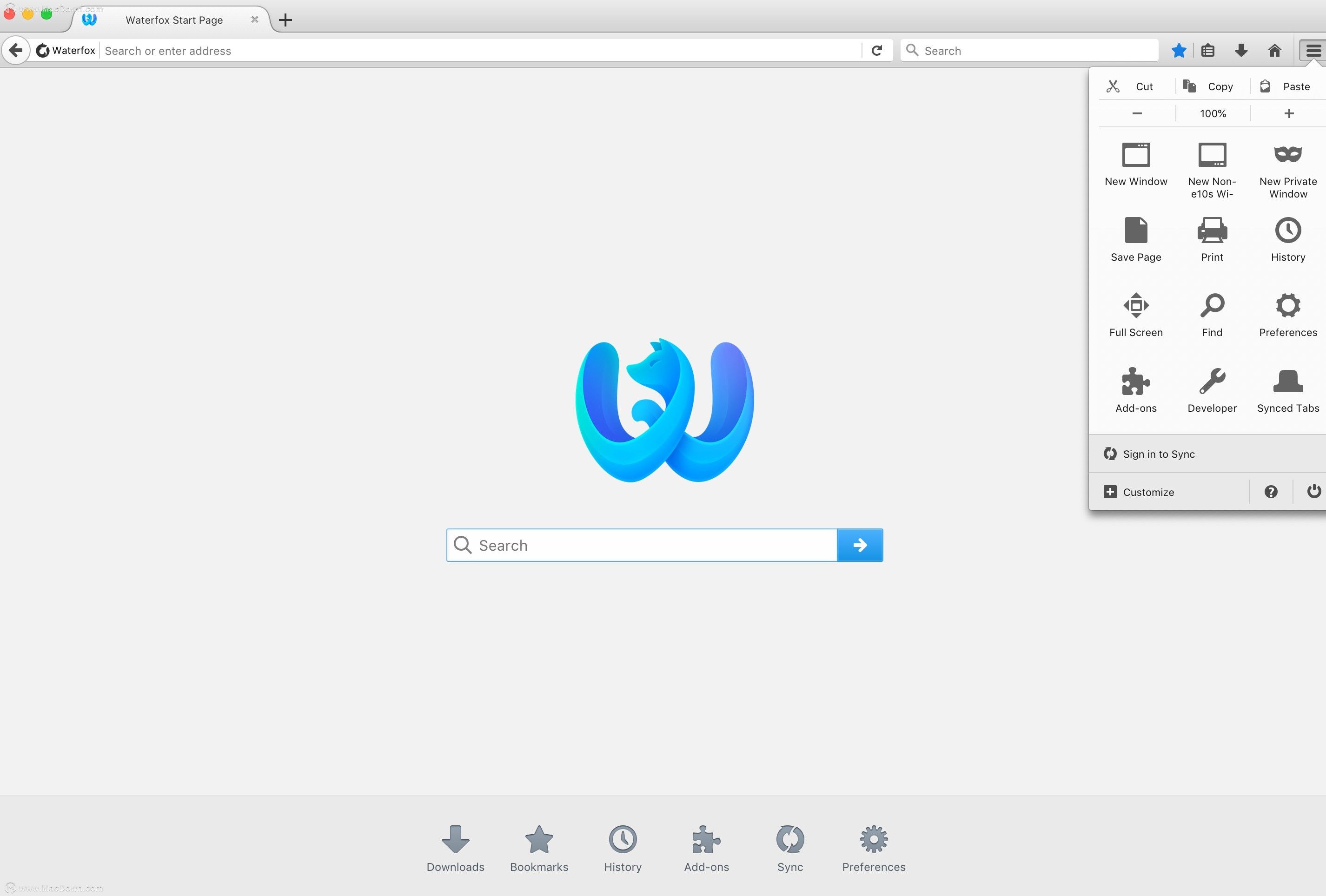 waterfox����� for Mac��ͼ0