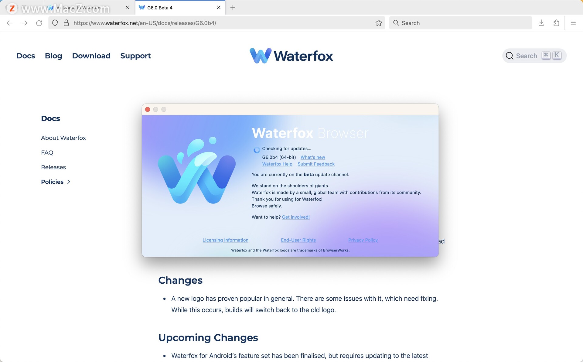 waterfox����� for Mac��ͼ2