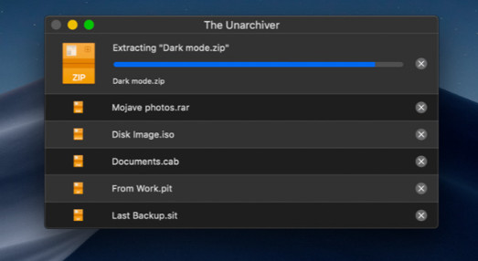the unarchiver for mac(mac解压缩软件)截图2