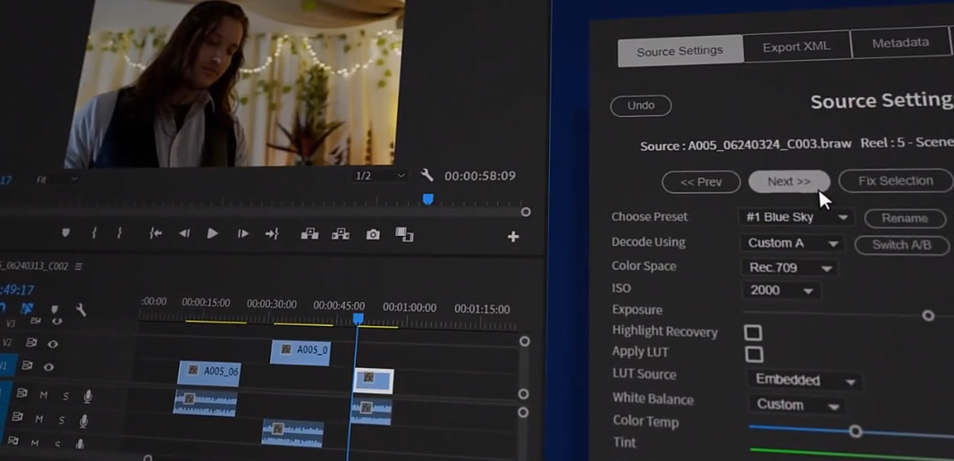 Blackmagic RAW视频素材导入AE/PR插件AEscripts BRAW Studio截图2