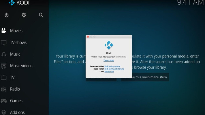 kodi for mac苹果电脑版截图0