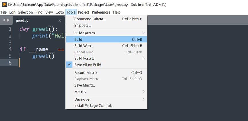sublime text 4 for Mac截图2