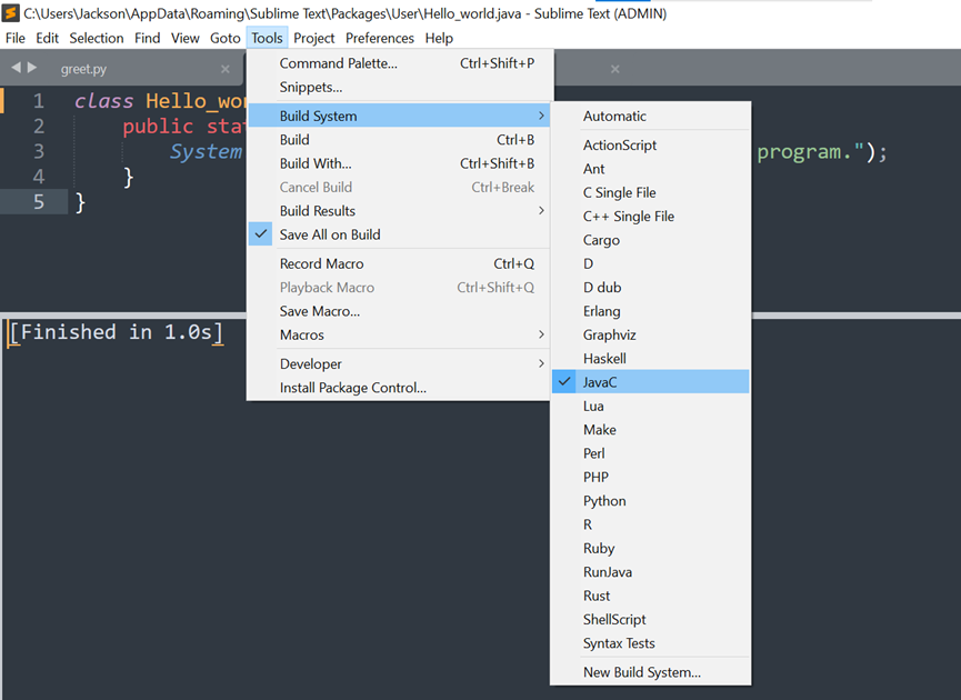 sublime text 4 for Mac截图1