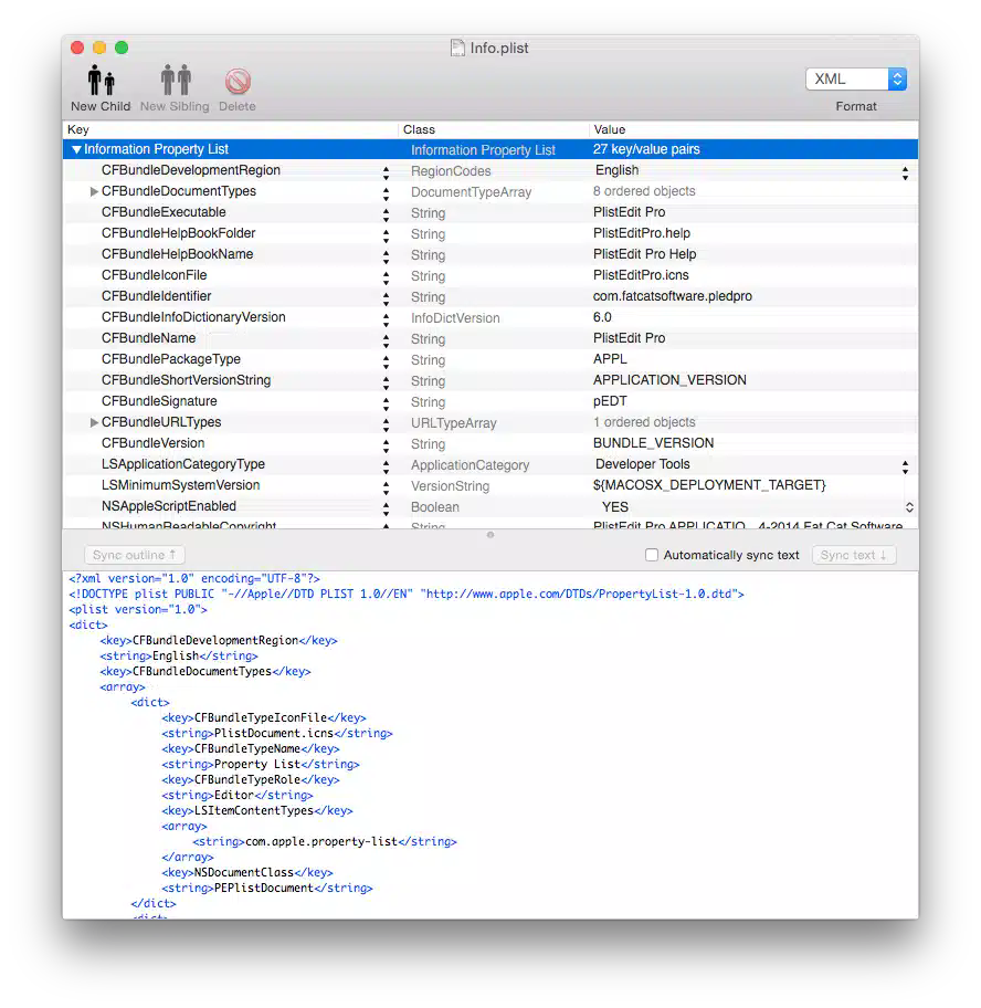 PlistEdit Pro for mac截图2