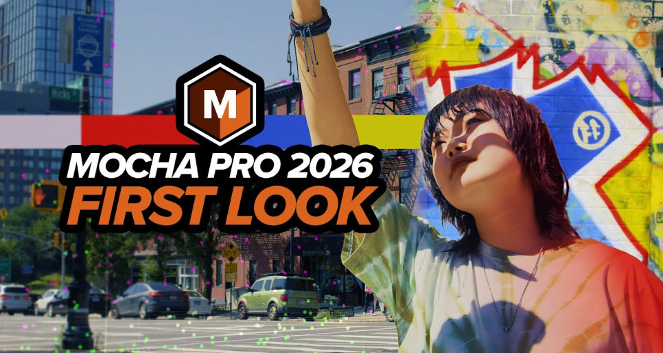 专业摄像机反求跟踪软件BorisFX Mocha Pro for Mac截图0
