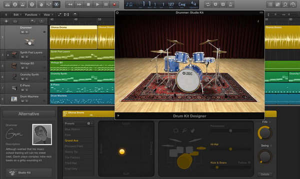 logic pro x for mac���������߼��湤�߽�ͼ0