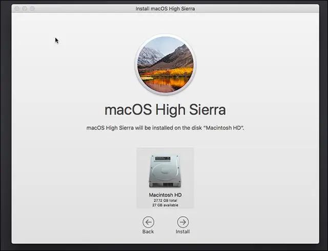 macOS High Sierra镜像官方原版系统截图2
