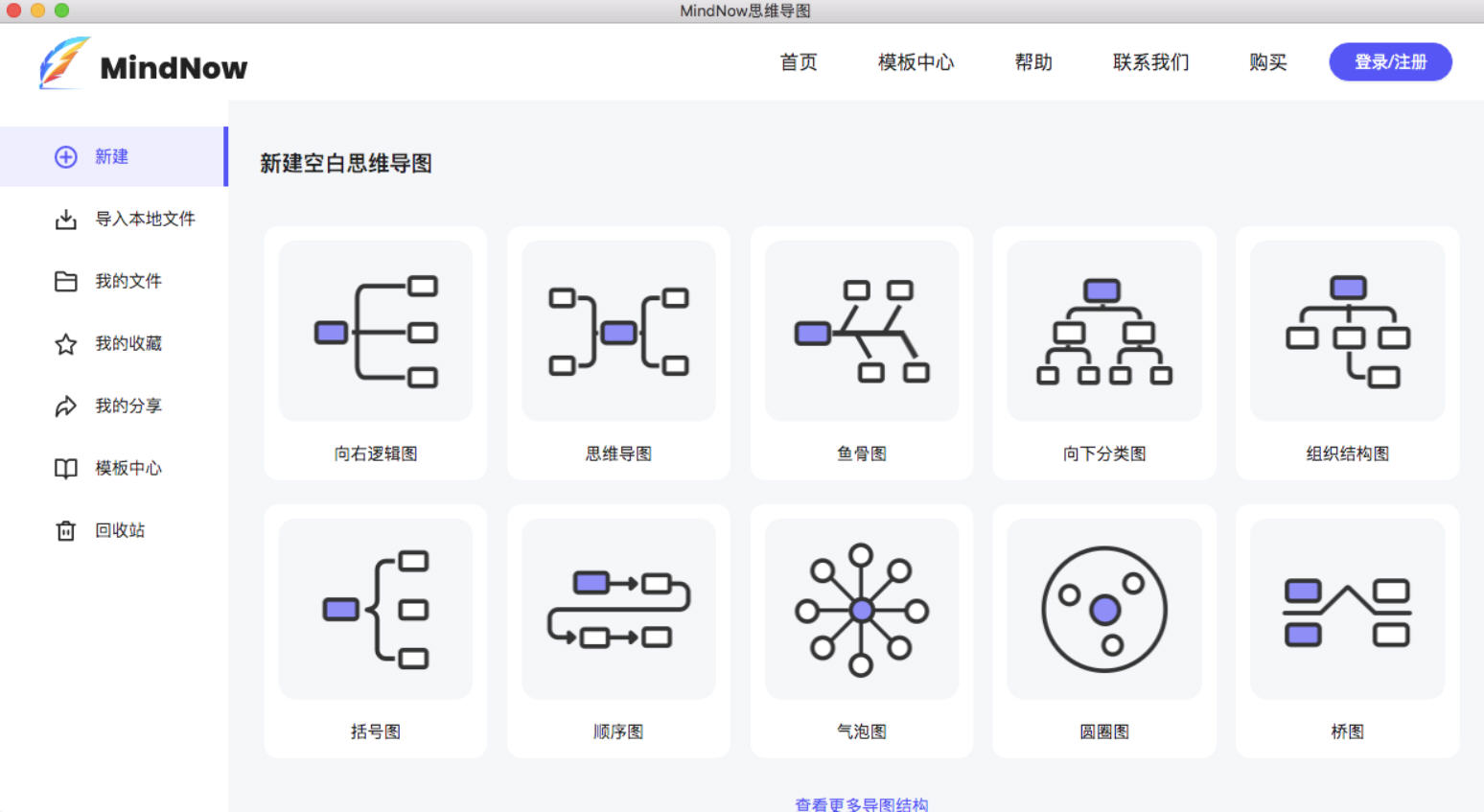 MindNow思维导图 for Mac电脑版截图1