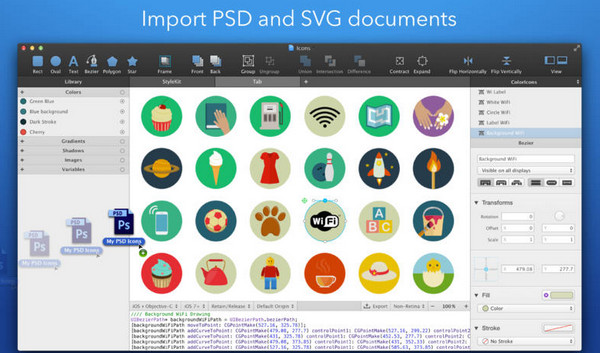 PaintCode for Mac���԰��ͼ3